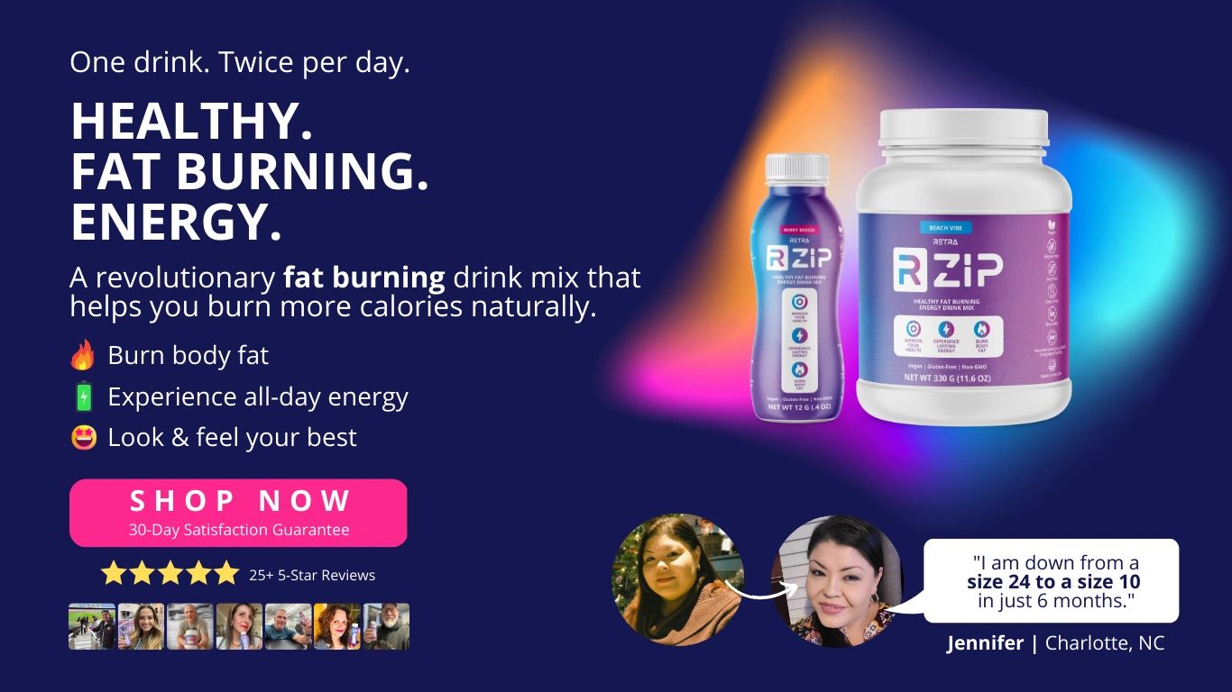 RZip Healthy Fat Burning Energy Drink